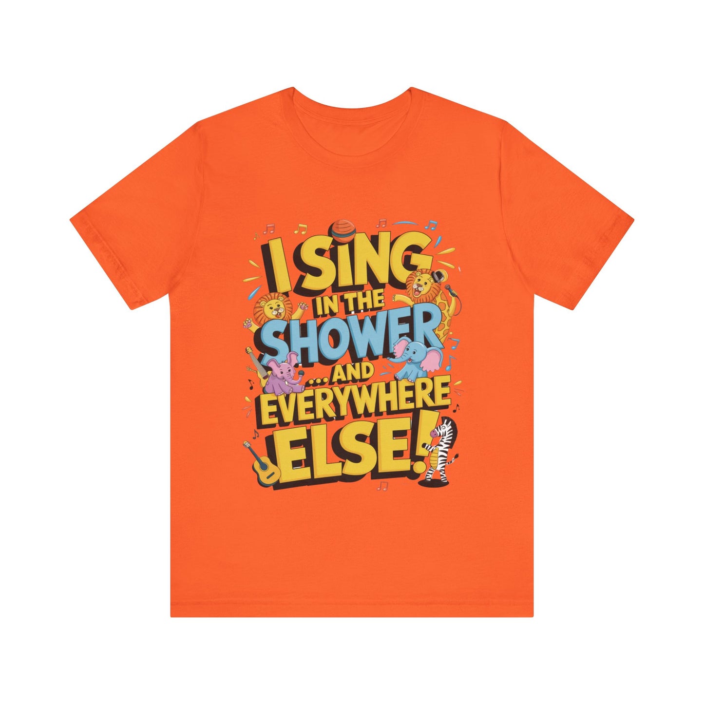 Unisex Singer T-shirt