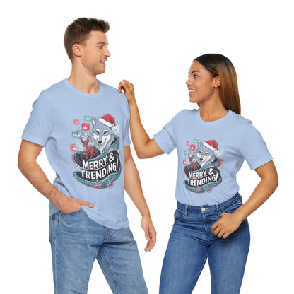 Unisex Influencer Christmas T-shirt