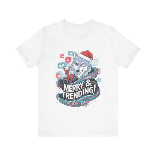 Unisex Influencer Christmas T-shirt