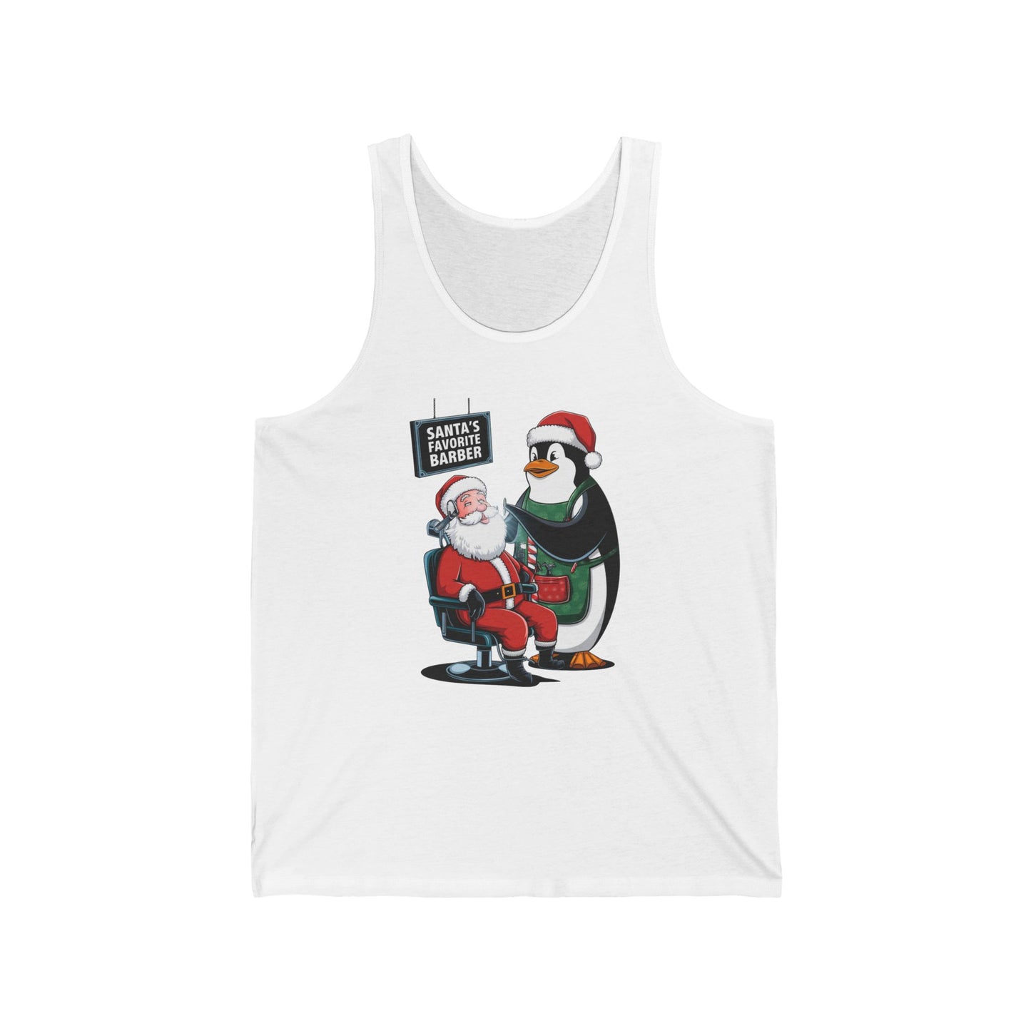 Unisex Barber Christmas Top