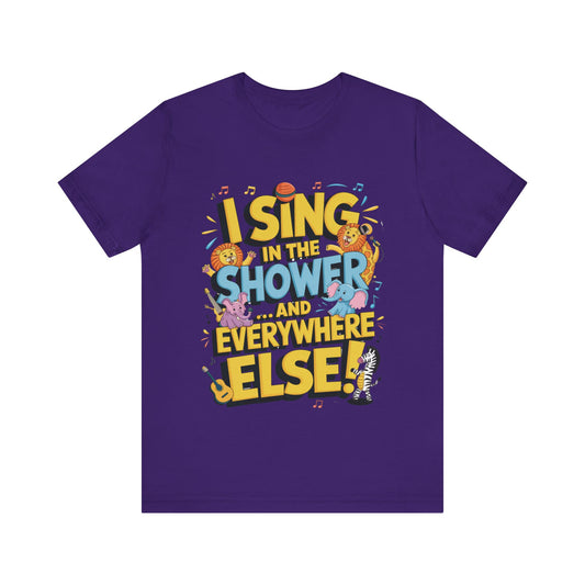 Unisex Singer T-shirt