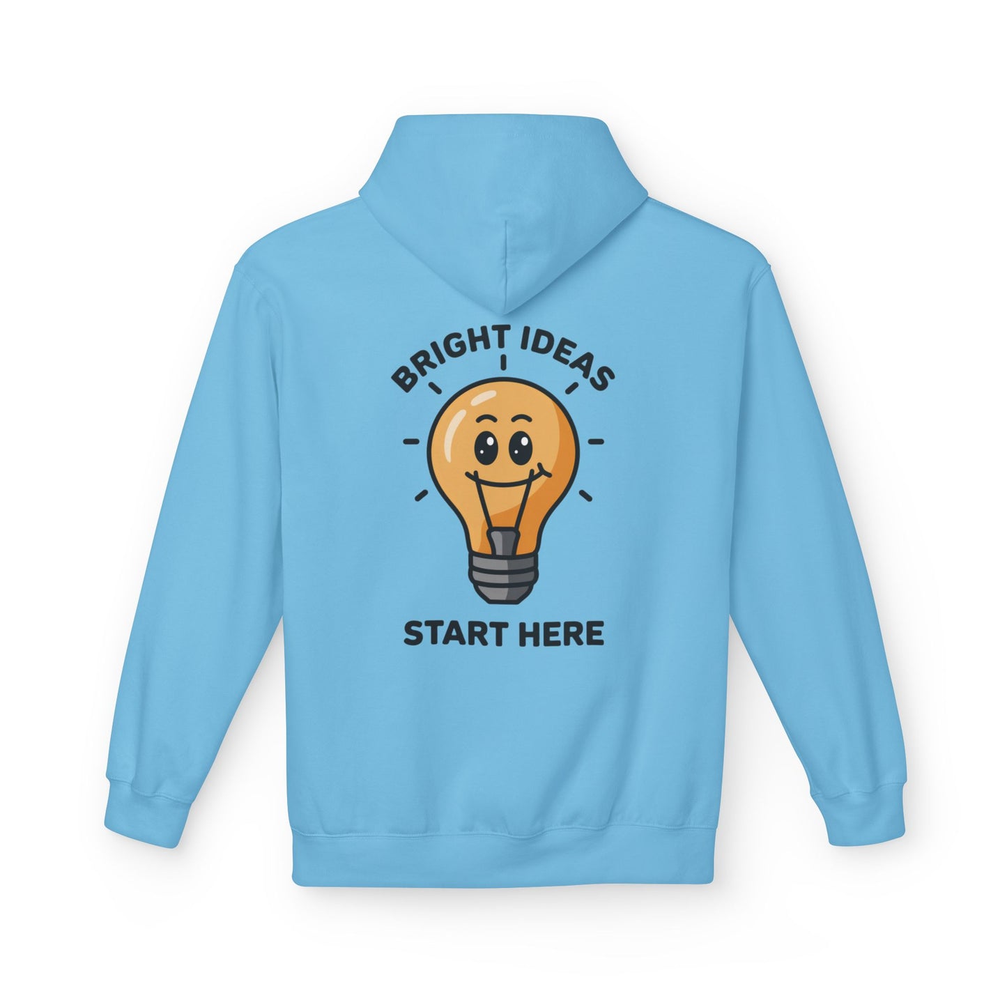 Unisex Bright Ideas Starts Here Teacher Hoodie