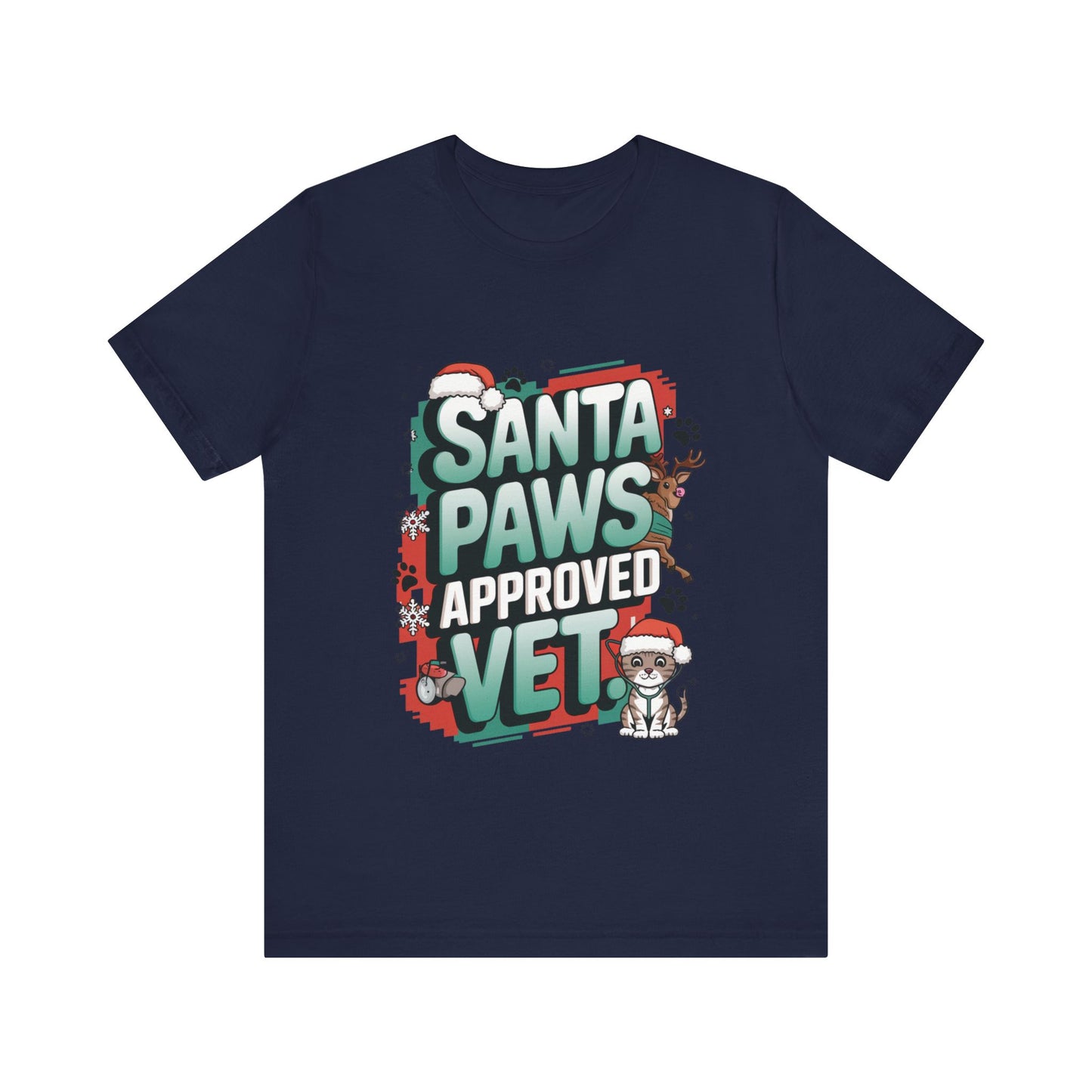 Unisex Vet Christmas T-shirt