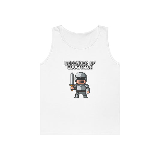 Unisex Defender Of Education Tank Top