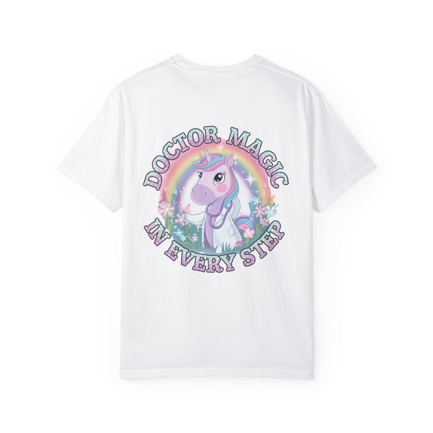 Unisex Doctor Magic In Every Step Unicorn T-shirt