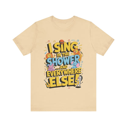 Unisex Singer T-shirt