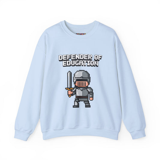 Unisex Defender of Education Teacher Sweatshirt