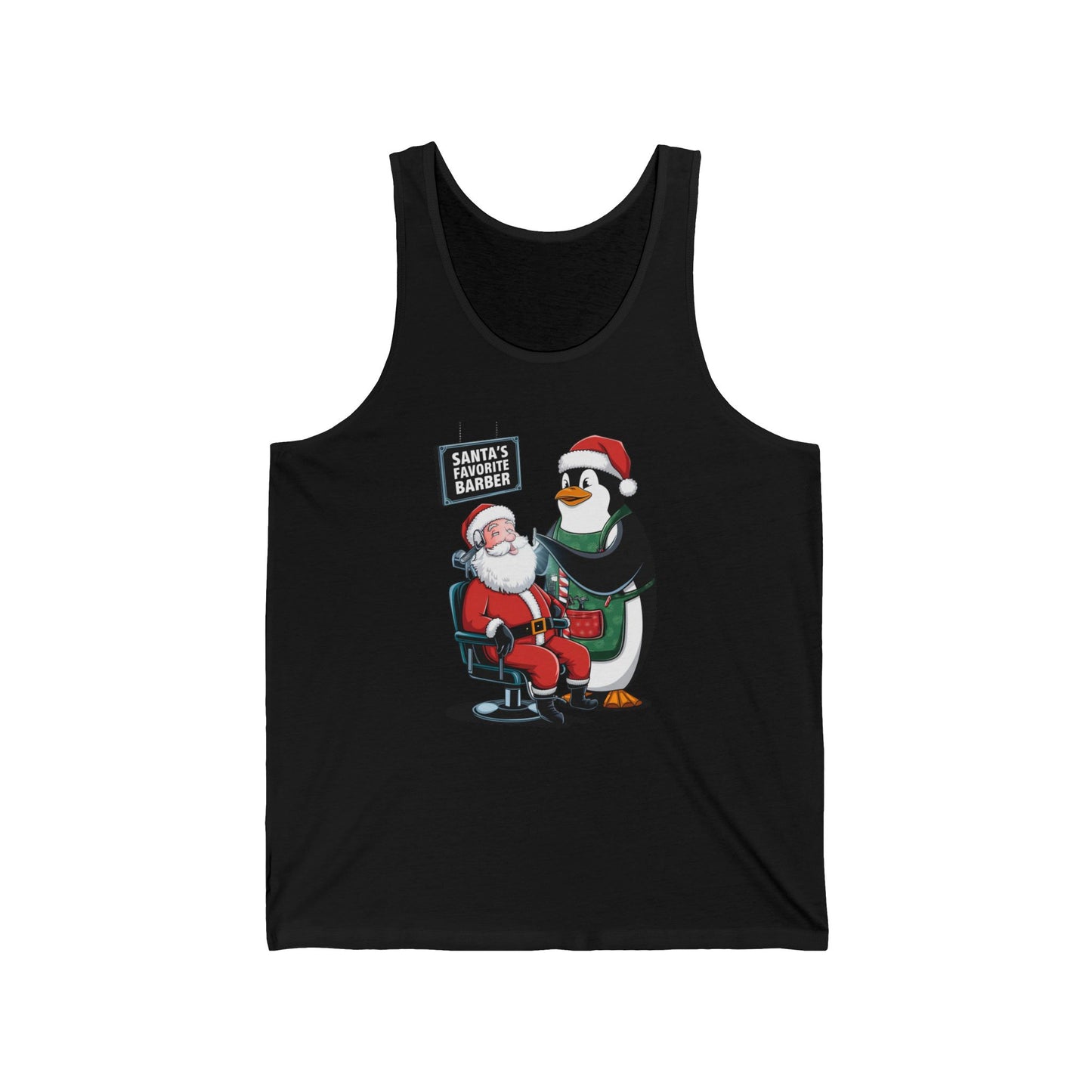 Unisex Barber Christmas Top