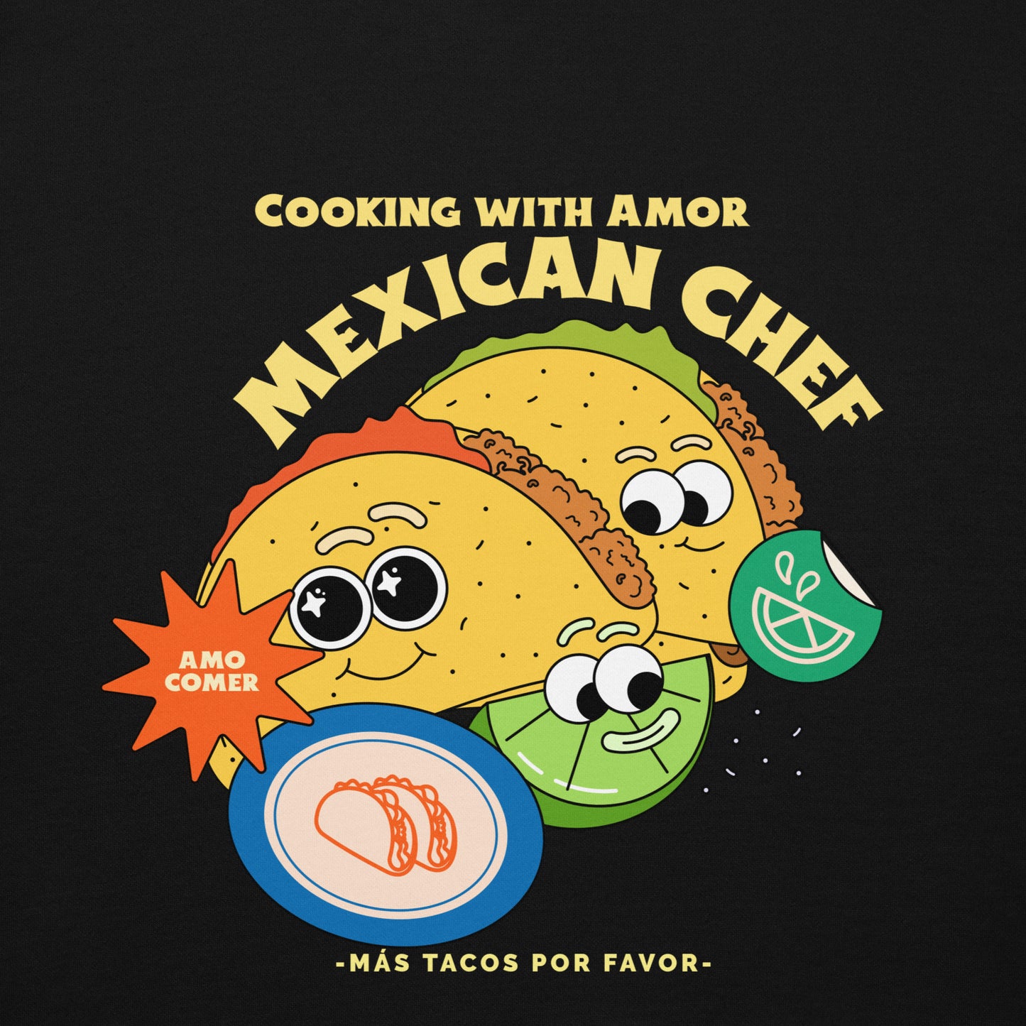 Unisex Mexican Chef Hoodie