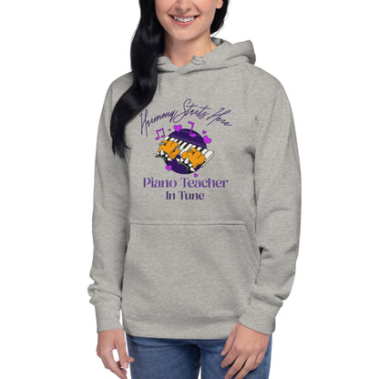 Unisex Piano Teacher Hoodie