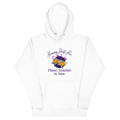 Unisex Piano Teacher Hoodie